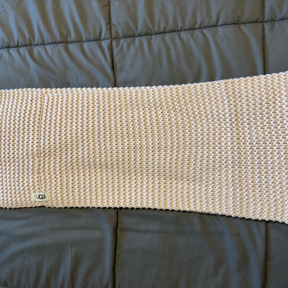 UGG Light Pink/Light Purple Infinity Knit Scarf and matching Knit Hat - Picture 4 of 5